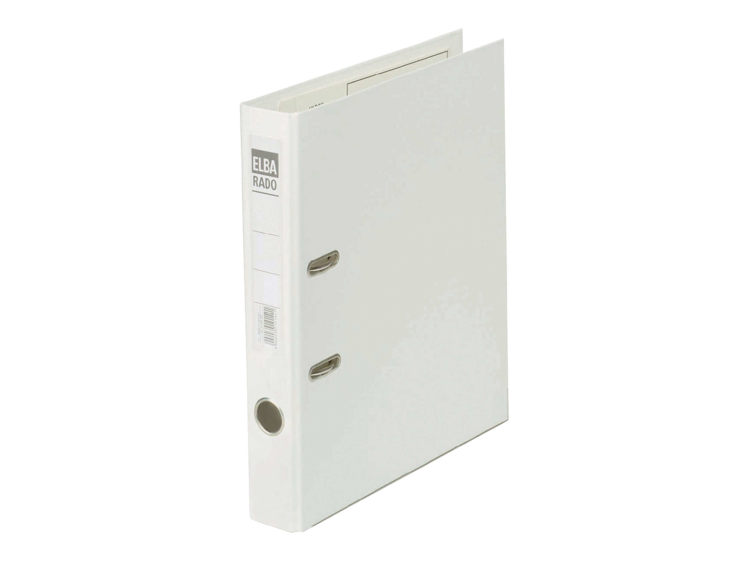 ELBA rado plast Ordner weiss Kunststoff 5,0 cm DIN A4 ELBA rado plast Ordner weiss Kunststoff 5,0 cm DIN A4