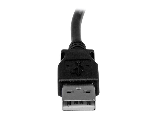 STARTECH.COM 1m USB 2.0 A to Left Angle B Cable - M/M STARTECH.COM 1m USB 2.0 A to Left Angle B Cable - M/M