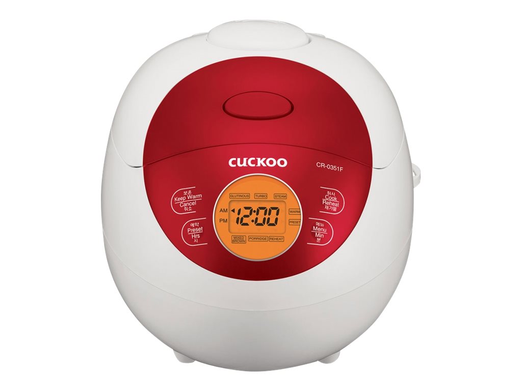 Cuckoo Reiskocher 0.54l CR-0351F 3D-Hitzesystem Warmhaltung Cuckoo Reiskocher 0.54l CR-0351F 3D-Hitzesystem Warmhaltung
