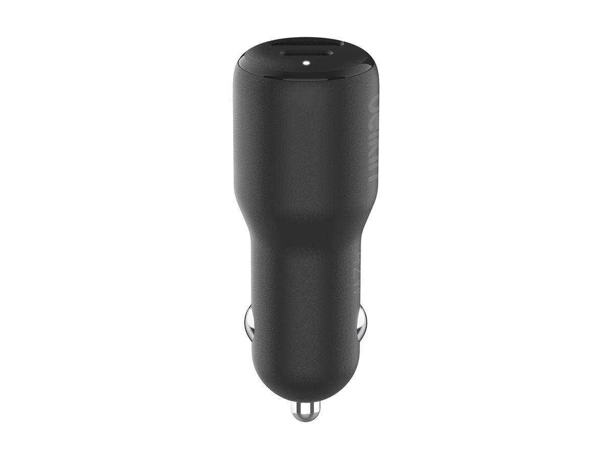 Belkin BoostCharge - Auto-Netzteil - 42 Watt - PD 3.0, Fast Charge - 2 Ausgabeanschlussstellen (USB, 24 pin USB-C)