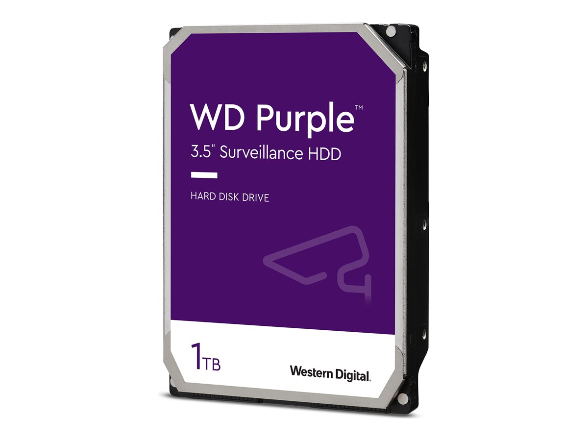 WD Purple 1TB SATA 6Gb/s HDD 8,89cm 3,5Zoll internal 64MB Cache WD Purple 1TB SATA 6Gb/s HDD 8,89cm 3,5Zoll internal 64MB Cache
