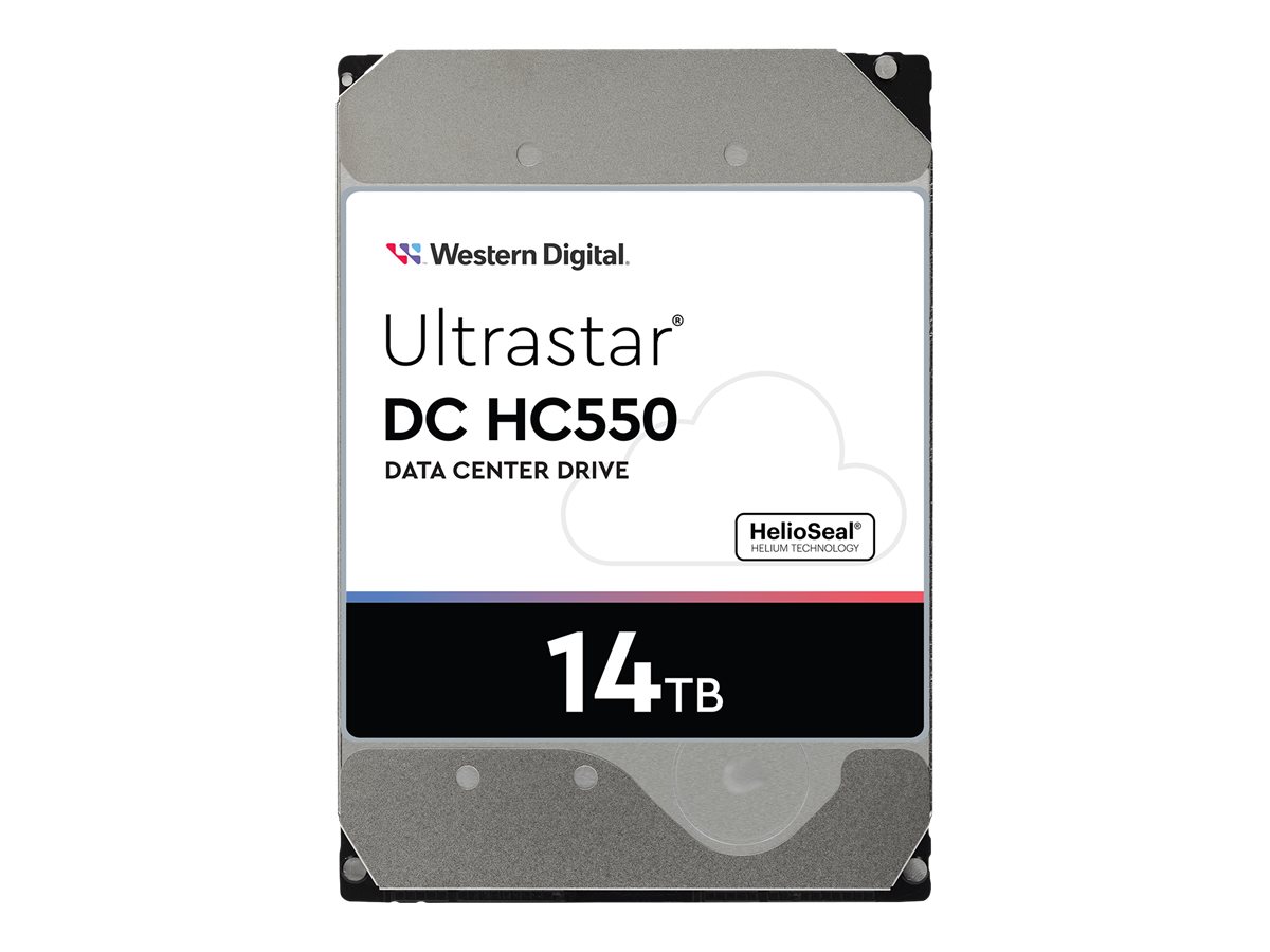 WESTERN DIGITAL Ultrastar DC HC550 8,89cm 3,5Zoll 14TB 512 7200RPM SATA ULTRA 512E SE NP3