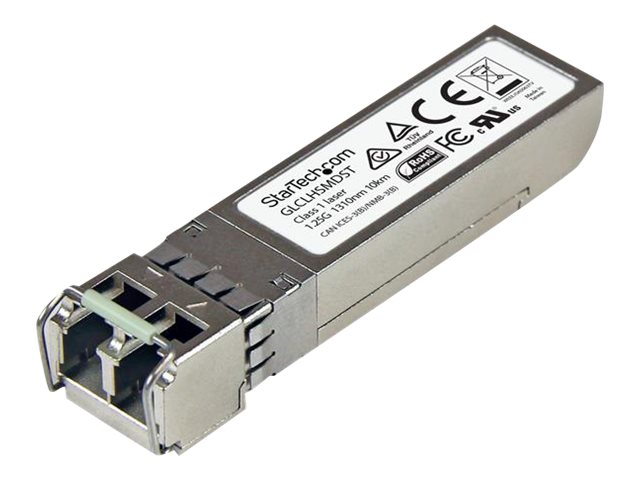 StarTech.com Cisco kompatibles Gigabit SFP Transceiver Modul SM LC - Mini-GBIC bis 20Km - Glasfaser Transceiver mit DDM 1310nm 1000Base-LH - SFP (Mini-GBIC)-Transceiver-Modul - GigE