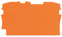 Wago Abschlussplatte-/Zwischenplatte 2002-1292 orange
