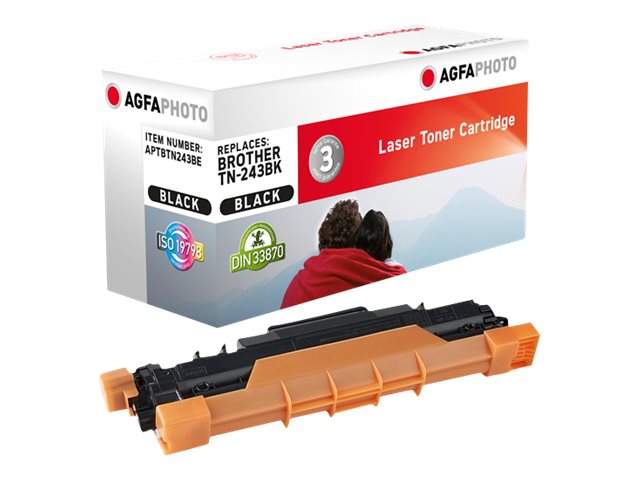 AgfaPhoto Toner APTBTN243BE ers. Brother TN-243BK BK