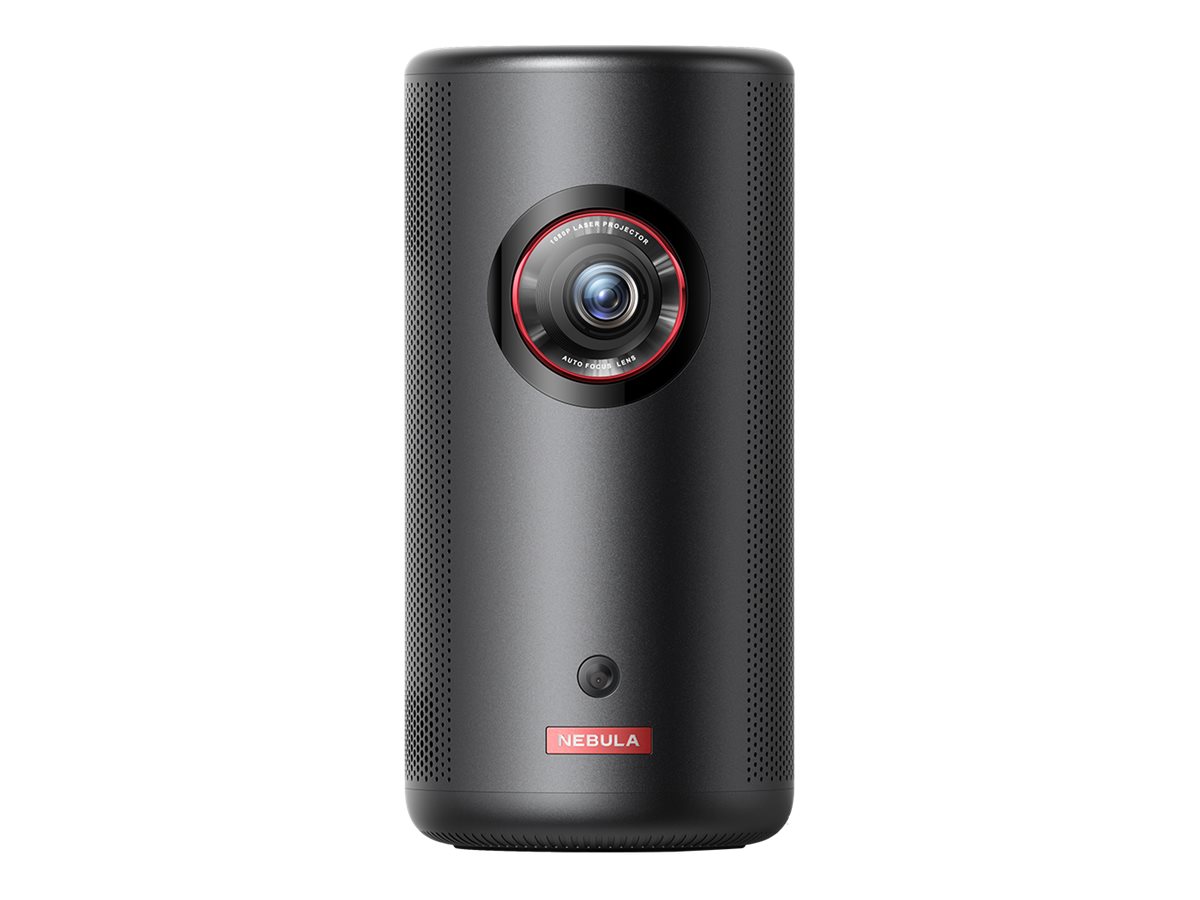 ANKER Nebula Capsule 3 Laser GTV black Mini-Projektor 1080p HD 900 Gramm leicht 15000mAh Akku 2,5 Std. Wiedergabe Android TV 11.0