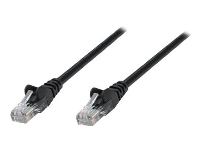 Intellinet Network Patch Cable, Cat6, 1.5m, Black, Copper, S/FTP, LSOH / LSZH, PVC, RJ45, Gold Plated Contacts, Snagless, Booted, Polybag - Patch-Kabel - RJ-45 (M)