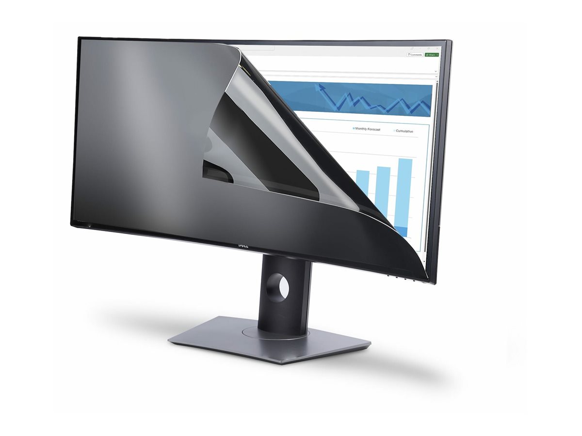 STARTECH.COM Monitor Blickschutzfolie fur Dell P3424WE Curved 21:9 Bildschirm Sichtschutzfolie/Blaulichtfilter TAA-konform