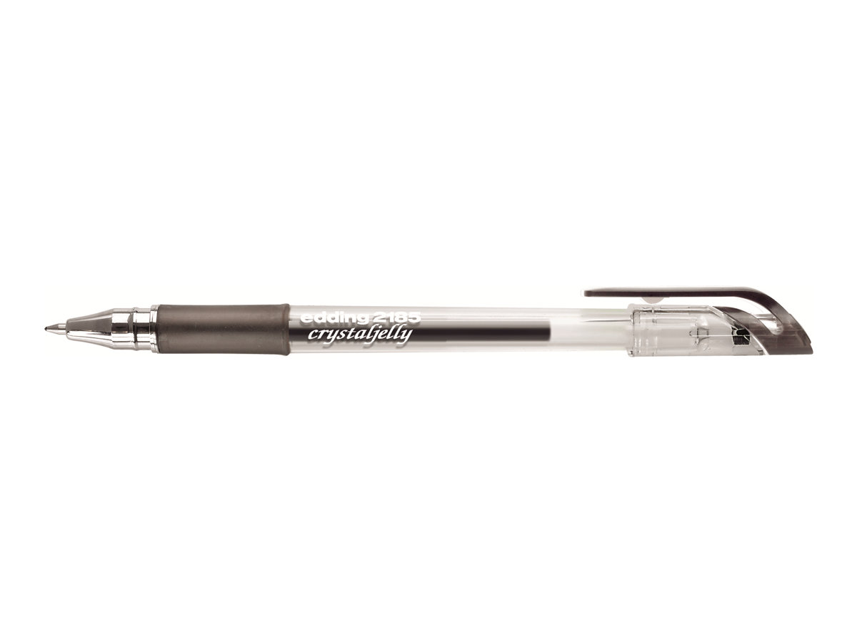 edding 2185 Crystaljelly Gelschreiber transparent 0,7 mm, Schreibfarbe schwarz, 1 St