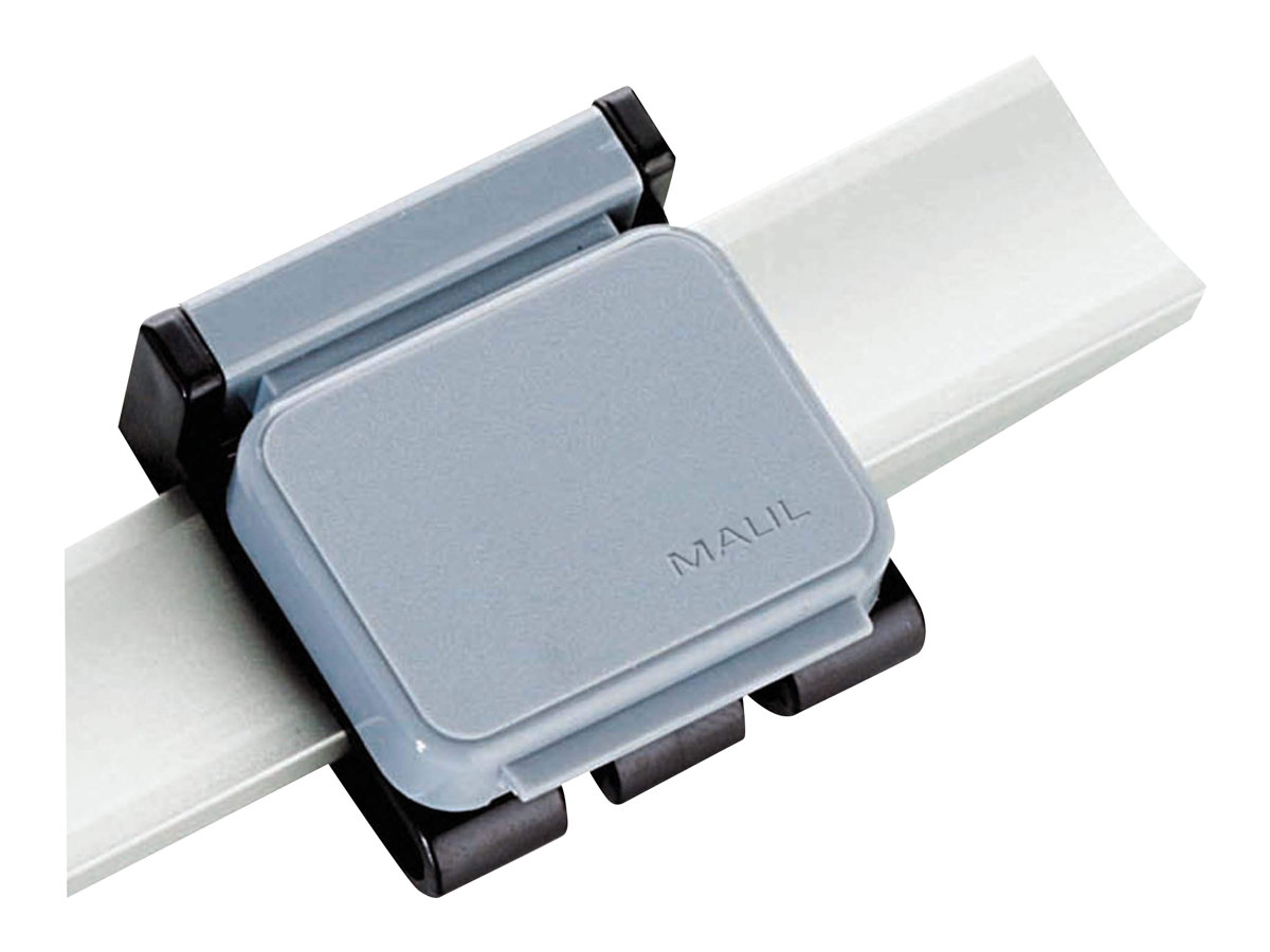 10 MAUL V Magnetclips fÃ¼r Planhalter grau