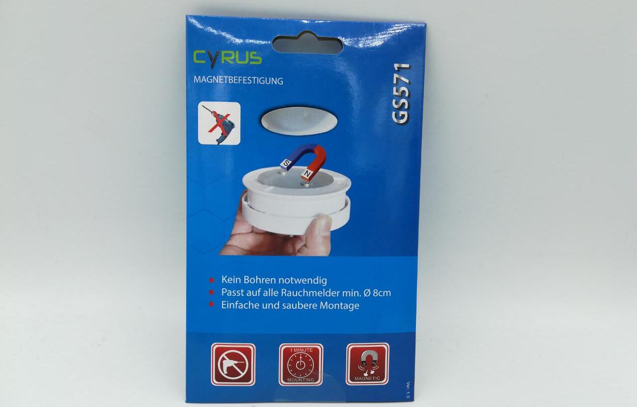 Cyrus Magnetbefestigung für Rauchwarnmelder Cyrus Magnetbefestigung für Rauchwarnmelder