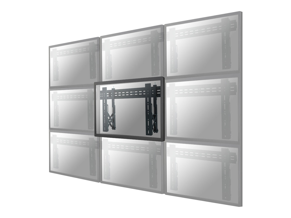 NEOMOUNTS VW1000 Videowall Wandhalterung Fix 81,28190,5cm 3275Zoll max 50kg VESA bis 600x400 Abstand zur Wand 520cm Wa
