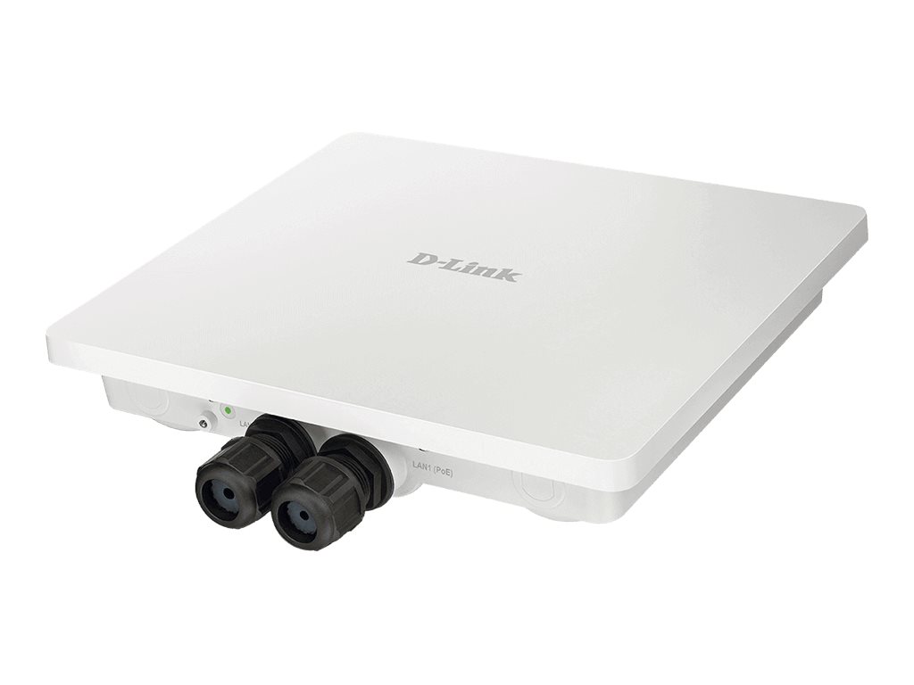 D-LINK DAP-3666 Wireless AC1200 Wave2 Dual Band Outdoor PoE Access Point IP68 WiFi4EU bereit 2x2 int. Antennen 2x Gigabit LAN Ports