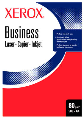 xerox Kopierpapier Business DIN A4 80 g/qm 2.500 Blatt Maxi-Box xerox Kopierpapier Business DIN A4 80 g/qm 2.500 Blatt Maxi-Box
