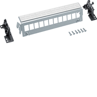 Hager Patch-Panel FZ12MK 12fach Keystone Hager Patch-Panel FZ12MK 12fach Keystone