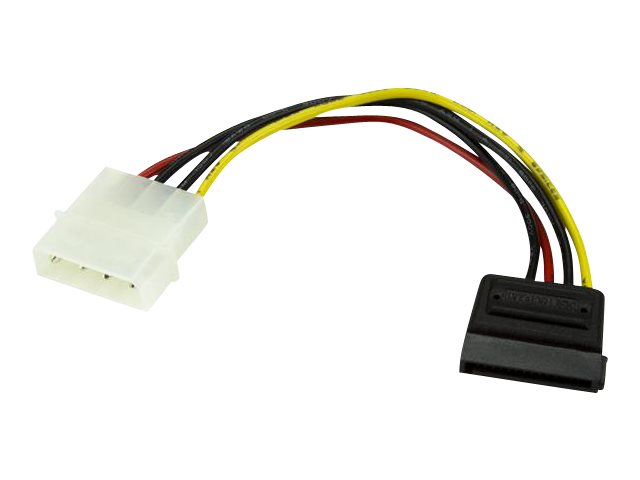 Startech.com Stromadapter - LP4 Molex/SATA - 15 cm