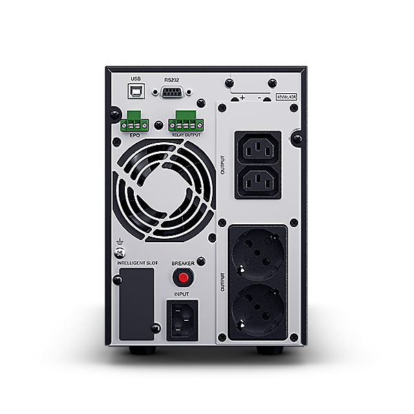 CYBERPOWER Smart App Online S OLS1500EA UPS AC 230V 1350Watt 1500VA 1phase RS232 USB output connectors 4 active PFC Black