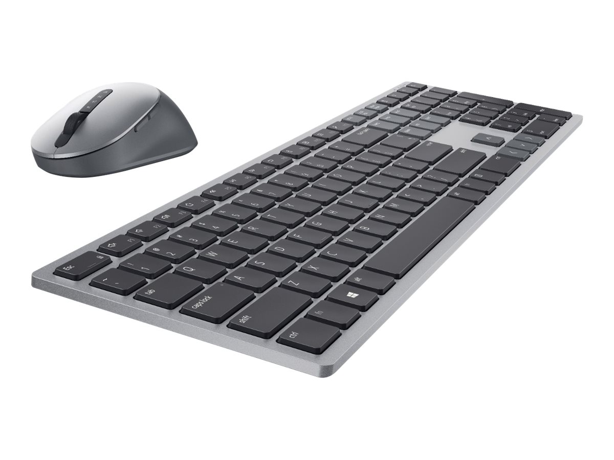 DELL Premier MultiDevice Wireless Keyboard and Mouse KM7321W US International QWERTY