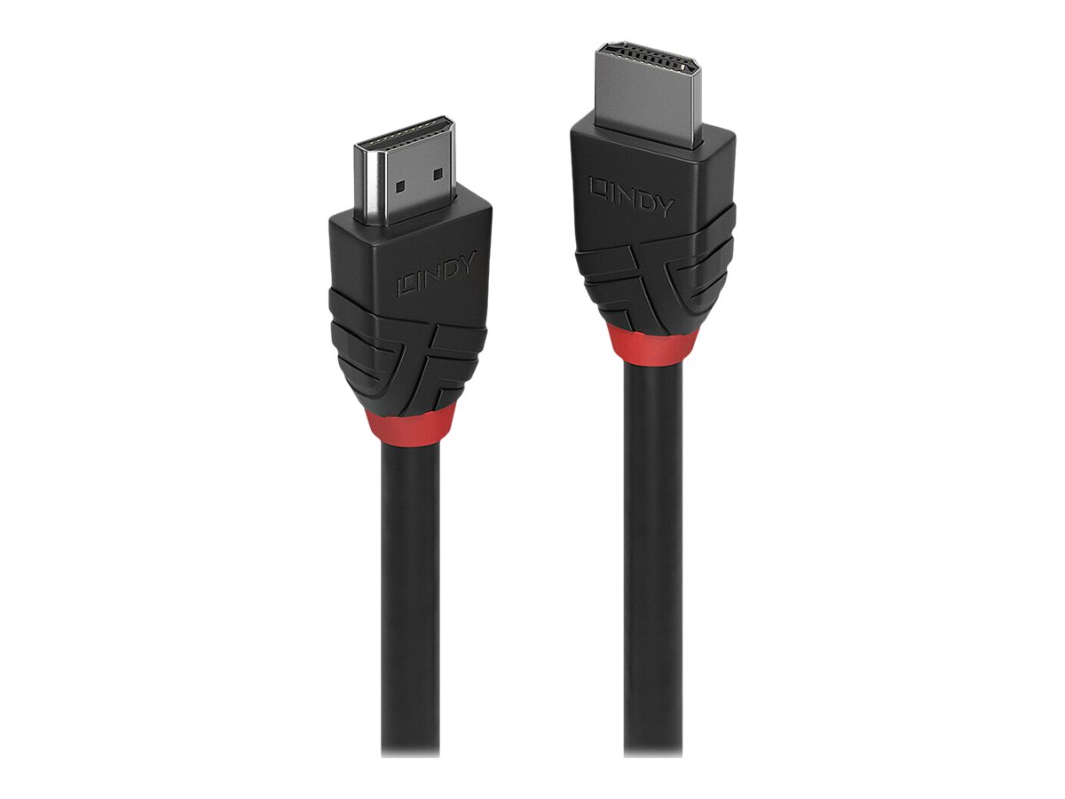 LINDY 3m 8K60Hz HDMI Cable Black Line LINDY 3m 8K60Hz HDMI Cable Black Line