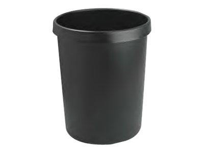 helit Papierkorb 45,0 l schwarz helit Papierkorb 45,0 l schwarz