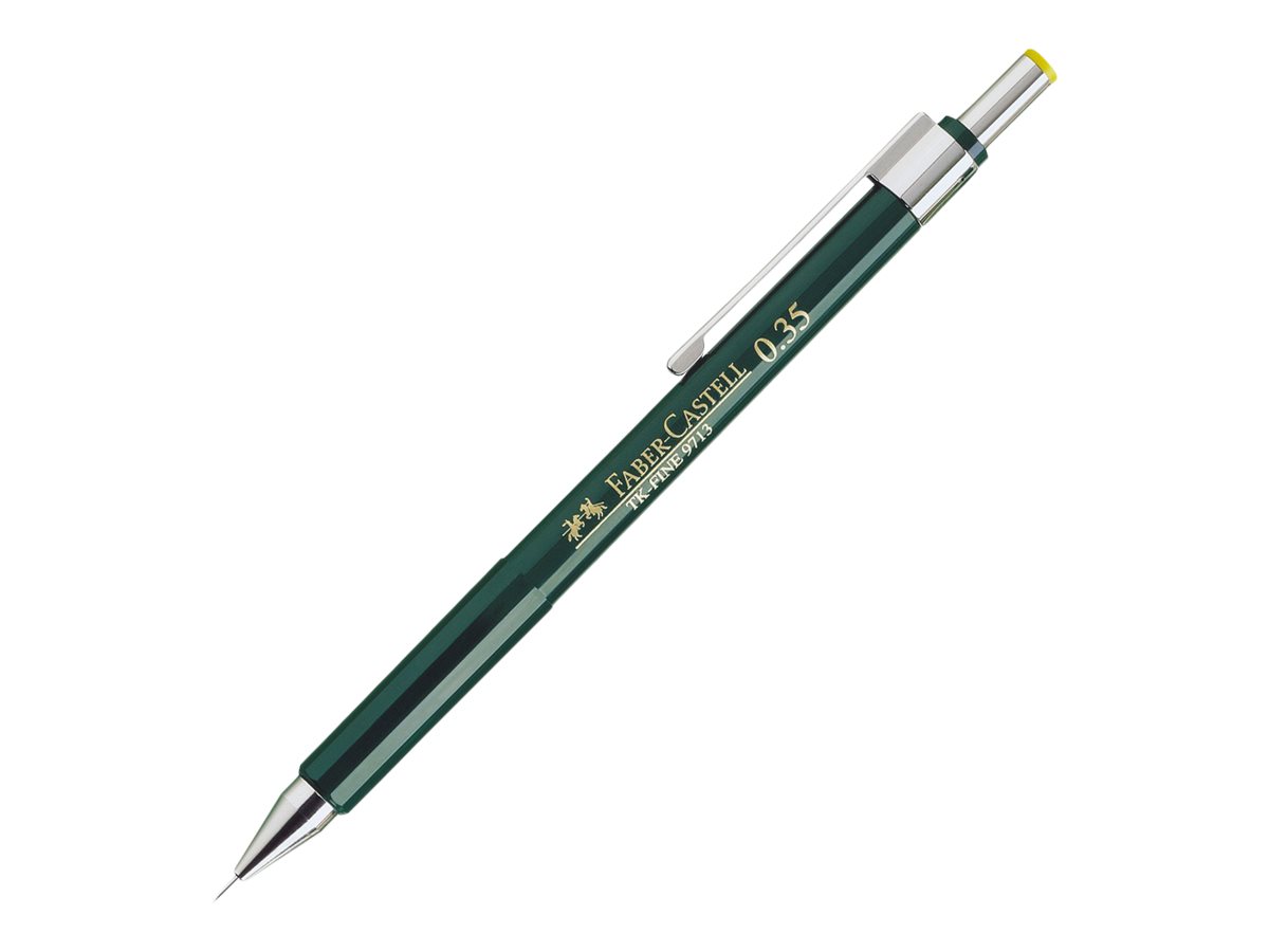 FABER-CASTELL TK® FINE Druckbleistift gruen HB 0,35 mm, 1 St.