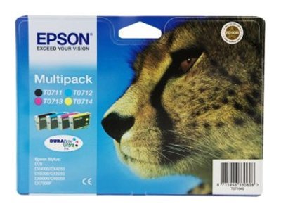 C13T07154012 EPSON DX Tinte (4) cmyk C13T07154012 EPSON DX Tinte (4) cmyk