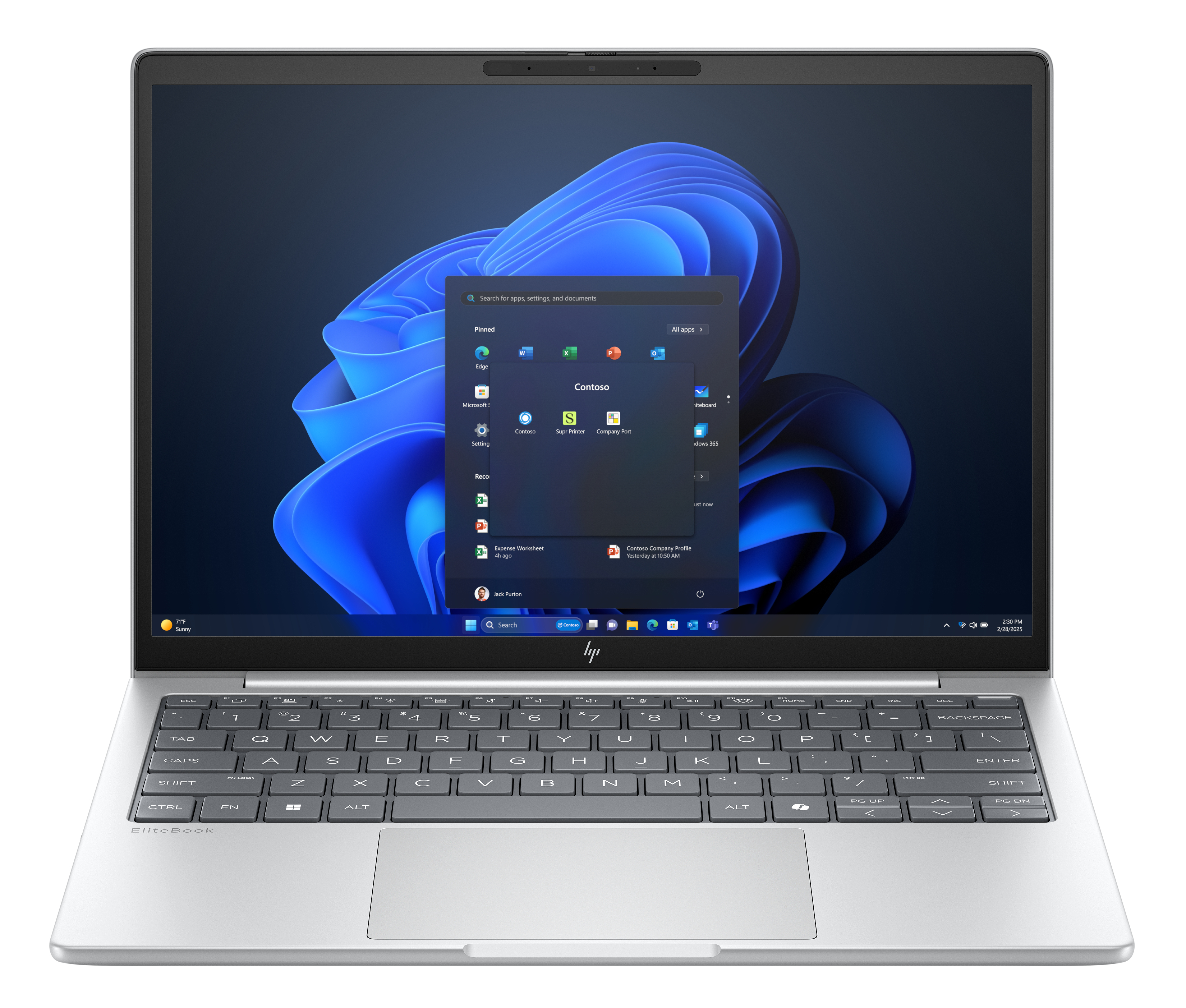 HP EliteBook 8 G1i Intel Core Ultra 5 225U 33,7cm 13,3Zoll WUXGA 16GB 512GBSSD W11P SmartBuy 3J Gar DE