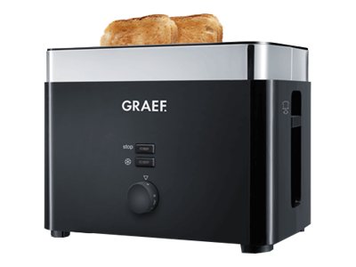 GRAEF TO62 Toaster schwarz GRAEF TO62 Toaster schwarz