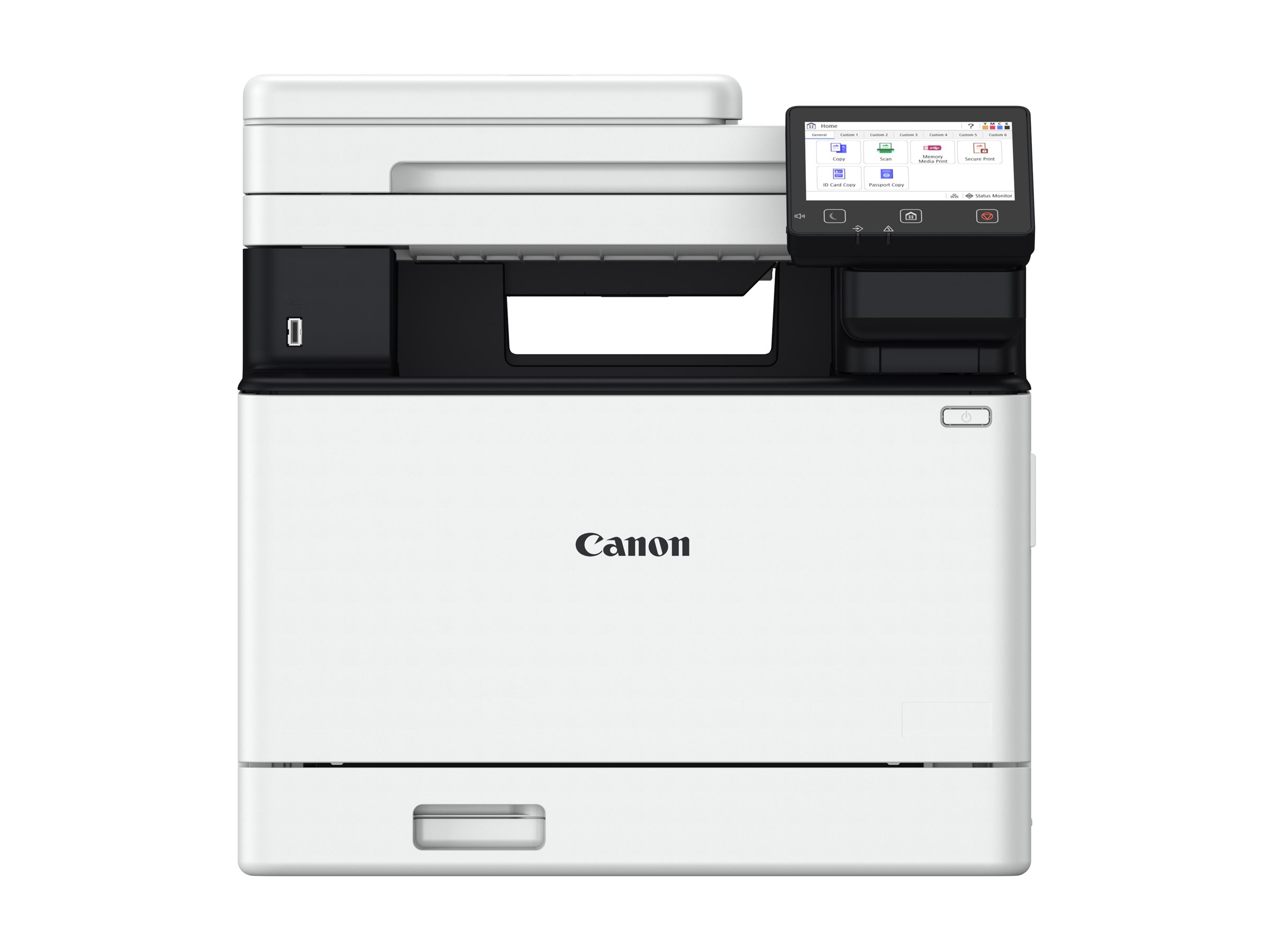 Canon iSENSYS MF752Cdw II 3 in 1 FarblaserMultifunktionsdrucker grau