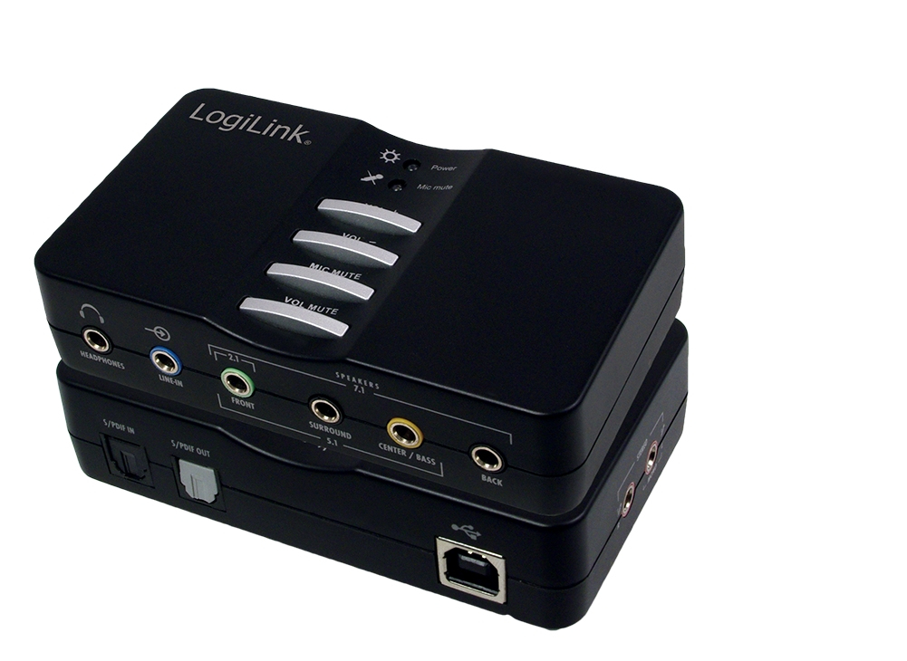 LogiLink USB Sound Box 71 8Kanal