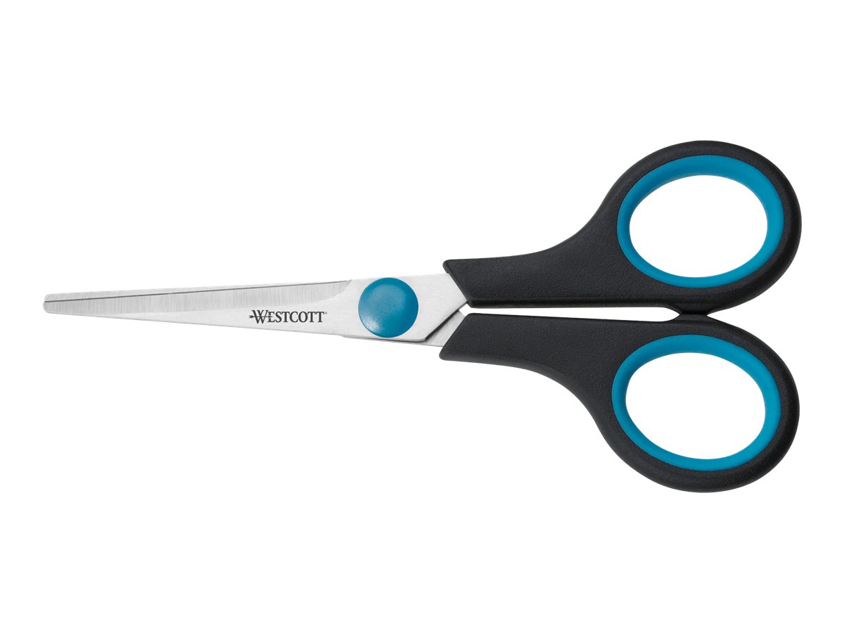 WESTCOTT Schere Easy Grip schwarz-blau 14,0 cm