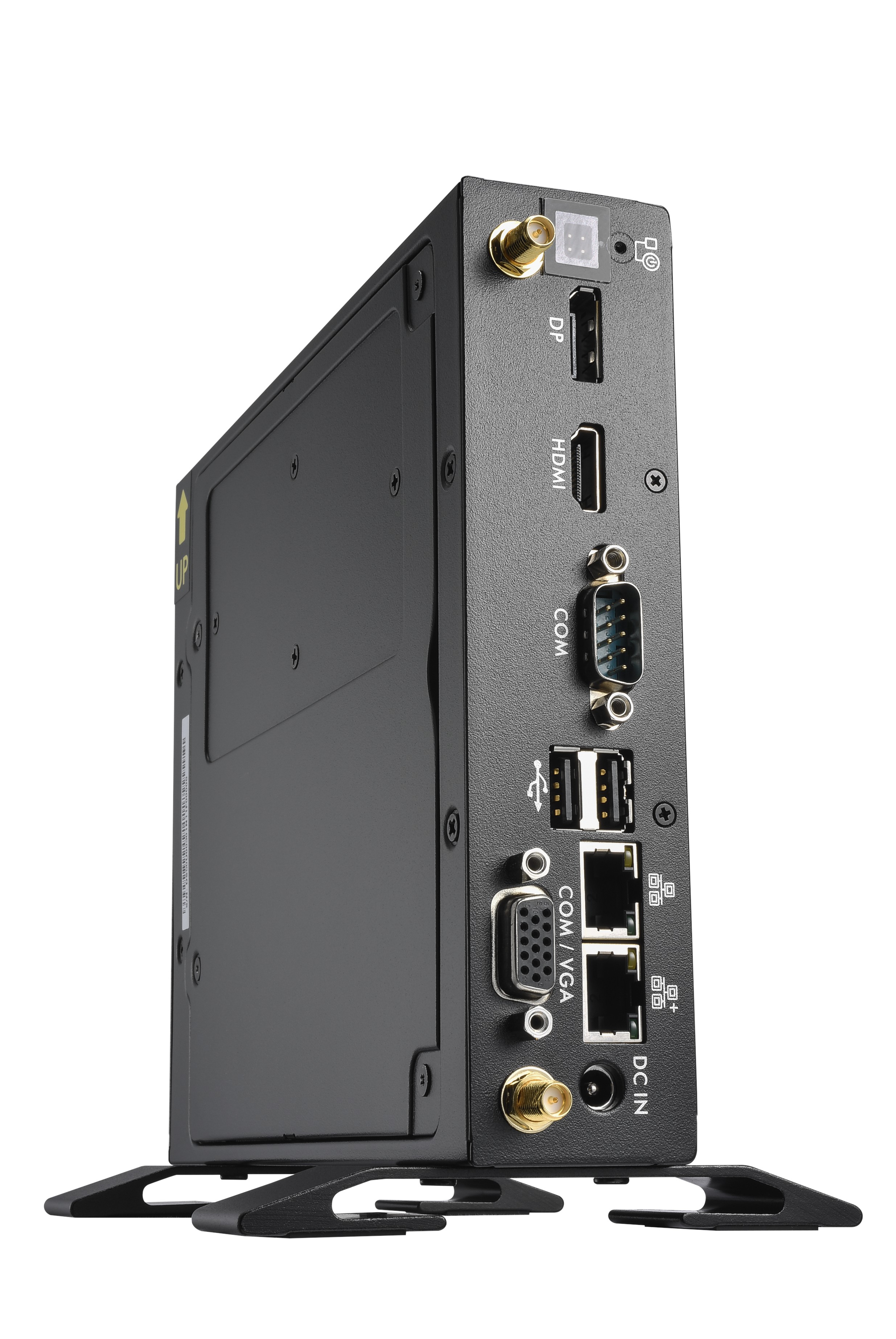 Barebone XPC slim DS50U Intel Celeron 7305 2xSODIMM DDR5 2xM2 1xSATA 1xHDMI 1xDP 1xVGA Black