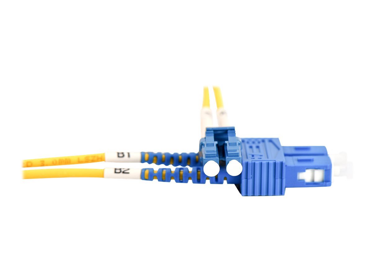 DIGITUS LWL Patchkabel LC -> SC 3.00m Singlemode Duplex OS2