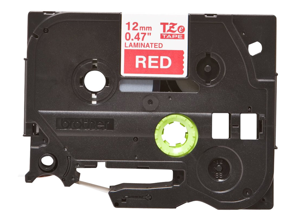 TZE435 BROTHER PTOUCH 12mm ROT-WEISS