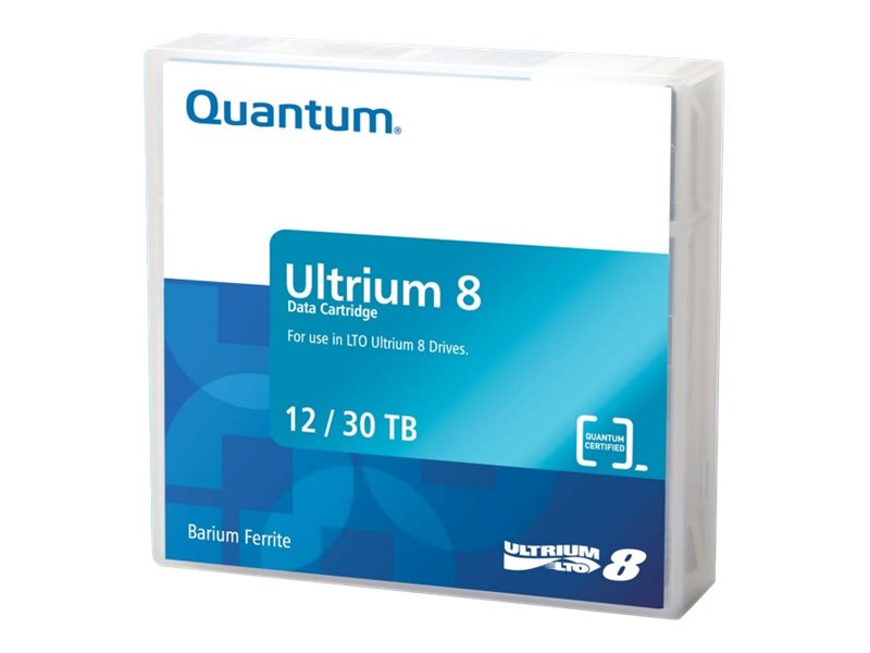 QUANTUM data cartridge LTO8 Media Ultrium 12TB/30TB