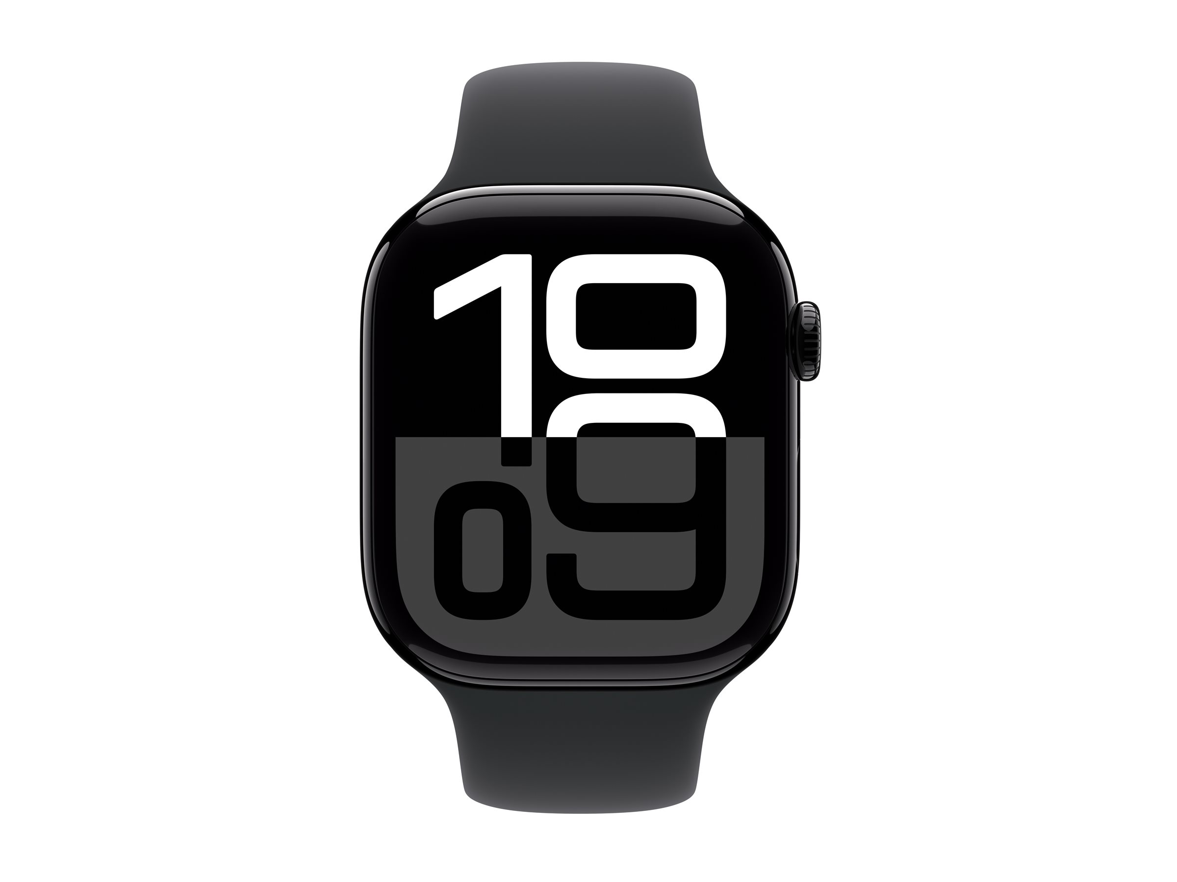 Apple Watch S10 Aluminium 46mm Diamantschwarz (Sportarmband schwarz) S/M Apple Watch S10 Aluminium 46mm Diamantschwarz (Sportarmband schwarz) S/M