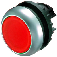Eaton Electric Leuchtdrucktaste M22-DL-R flach tastend rot