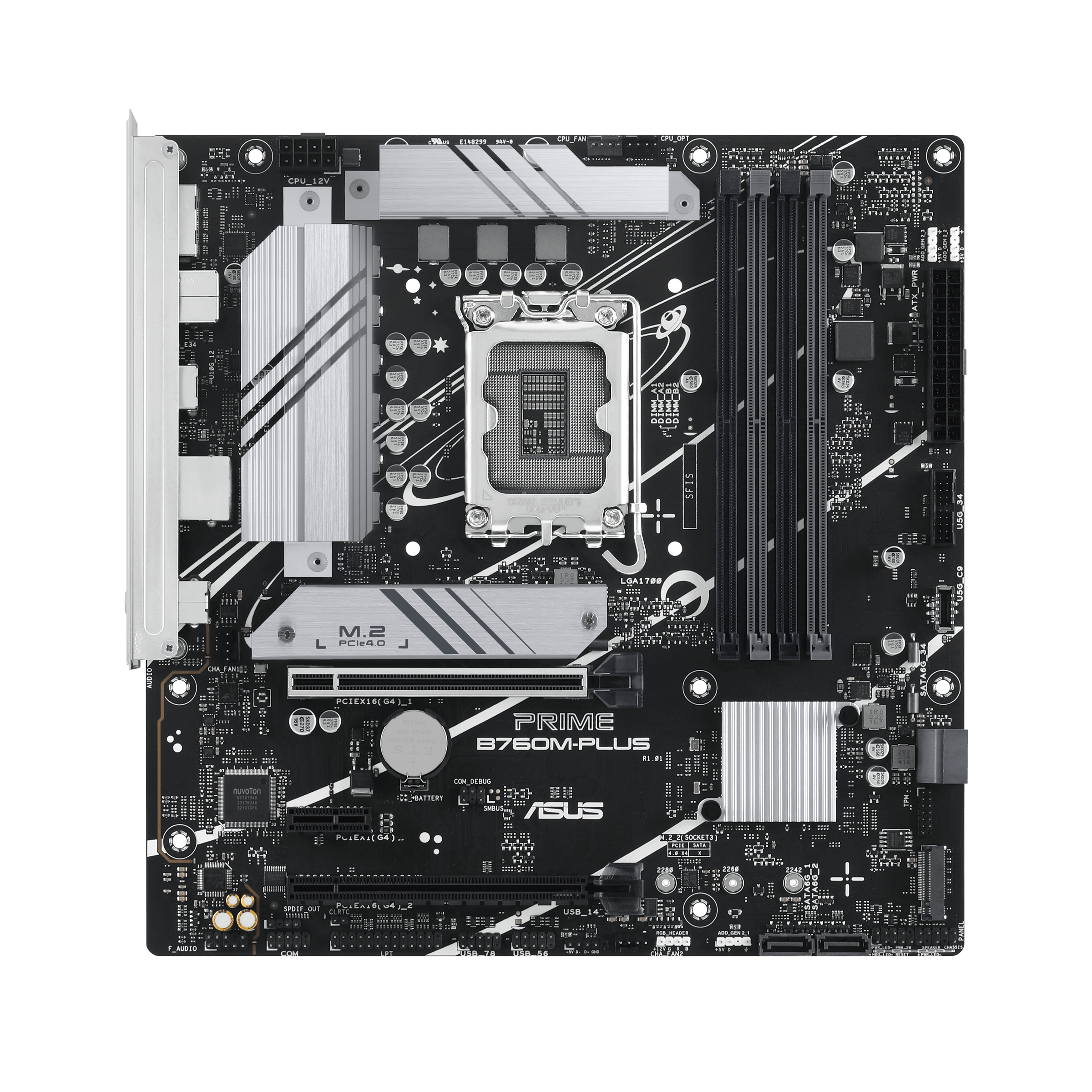 ASUS PRIME B760MPLUS LGA 1700 4xDDR5 microATX 4xSATA MB 1xHDMI 1xDP 2xM2