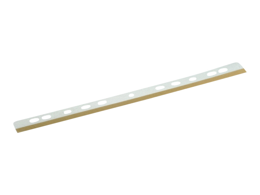 50 DURABLE Heftstreifen, selbstklebend FILEFIX® glasklar Kunststoff