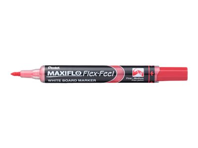 Pentel MAXIFLO Flex-Feel Whiteboard-Marker rot 2,0 - 5,0 mm, 1 St. Pentel MAXIFLO Flex-Feel Whiteboard-Marker rot 2,0 - 5,0 mm, 1 St.