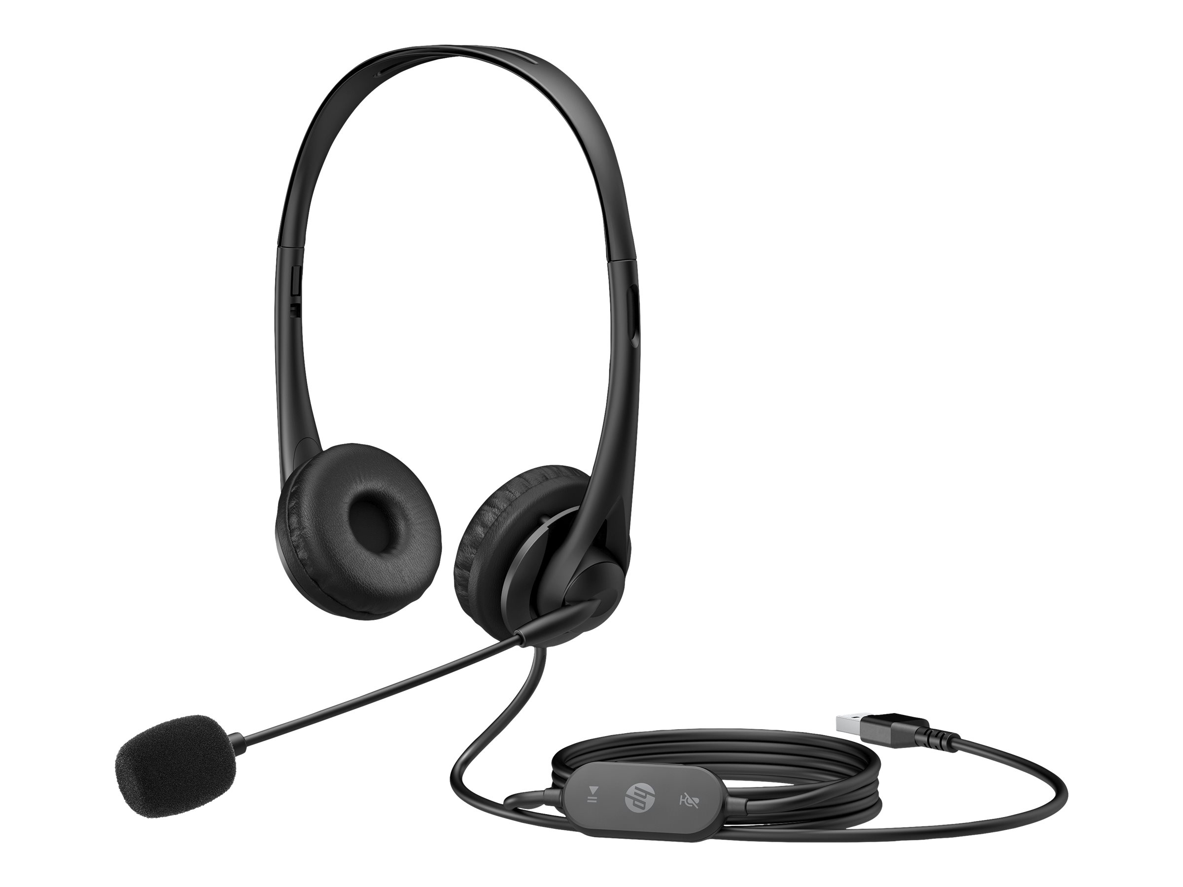 HP G2 - Headset - On-Ear - kabelgebunden - USB