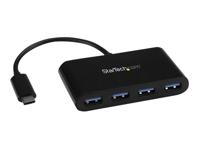 STARTECH.COM 4-Port USB-C Hub - USB-C to 4x USB-A - USB 3.0 Hub - Bus Powered