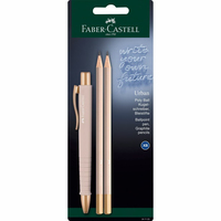 FABER-CASTELL Kugelschreiber-Set Urban pale rose, Schreibfarbe: blau, 1 Set FABER-CASTELL Kugelschreiber-Set Urban pale rose, Schreibfarbe: blau, 1 Set