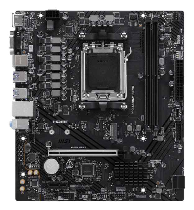 MSI Pro A620AM-B EVO micro ATX Socket AM5