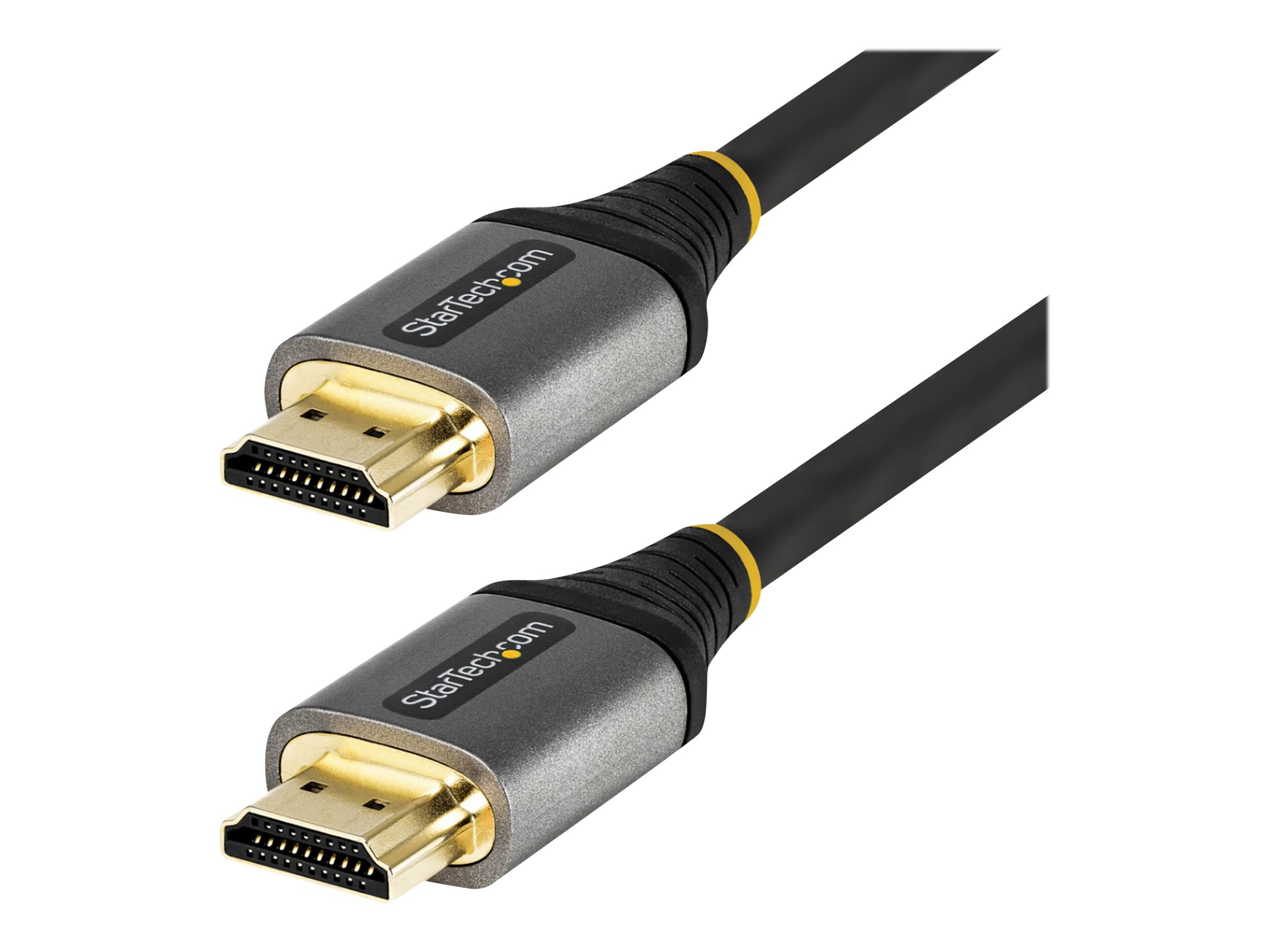 STARTECHCOM 20inch 05m Premium Certified HDMI 20 Cable HighSpeed Ultra HD 4K 60Hz HDMI Cable with Ethernet HDR10 ARC