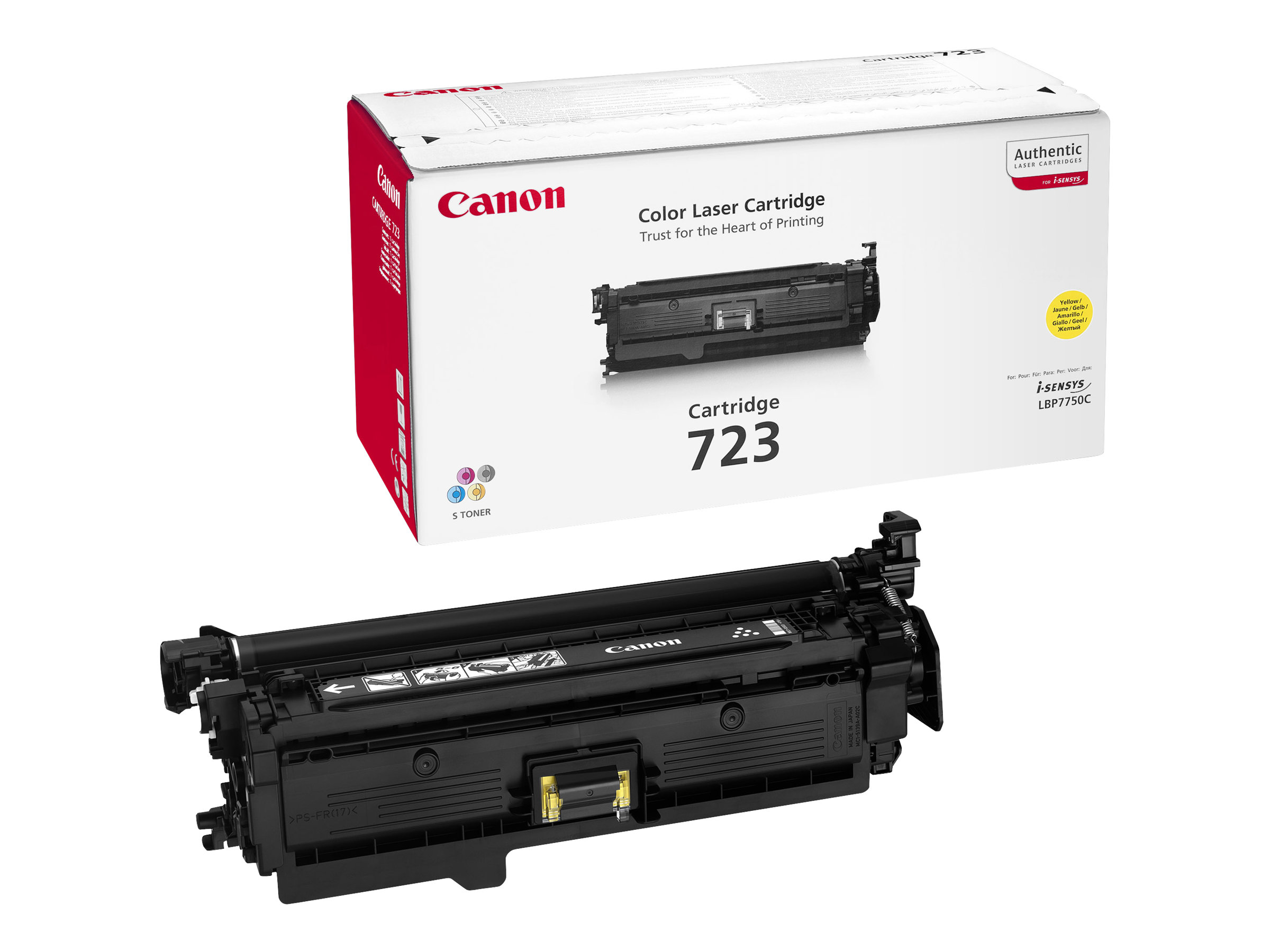 CANON 723 Toner gelb Standardkapazität 8.500 Seiten 1er-Pack