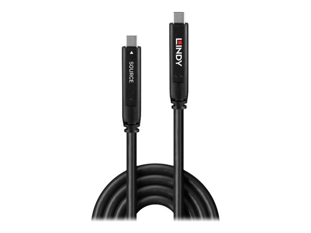 10m USB 3.2 Gen 1 & DP 1.4 Typ C Hybrid Cable