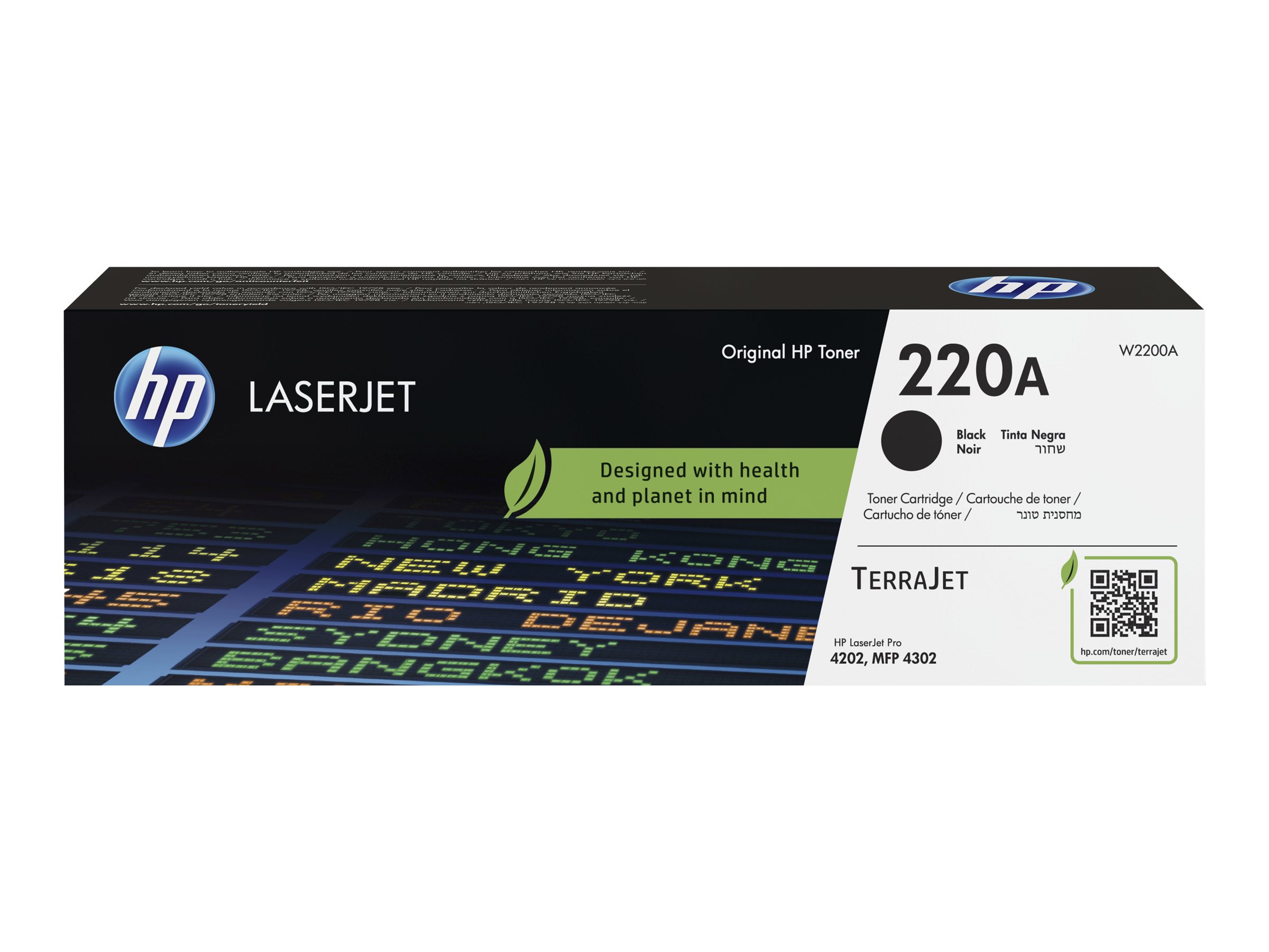 HP 220A W2200A schwarz Tonerkartusche