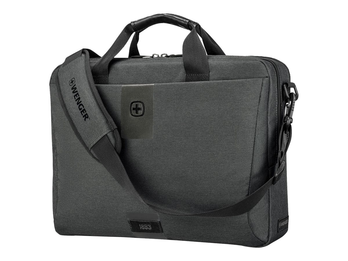 Wenger MX ECO Brief 16? Laptop-Aktentasche mit Tabletfach - grau