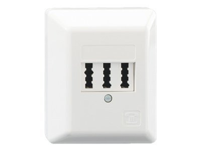 Rutenbeck TAE-Anschlussdose TAE 2x6/6 NFF Ap rw Rutenbeck TAE-Anschlussdose TAE 2x6/6 NFF Ap rw